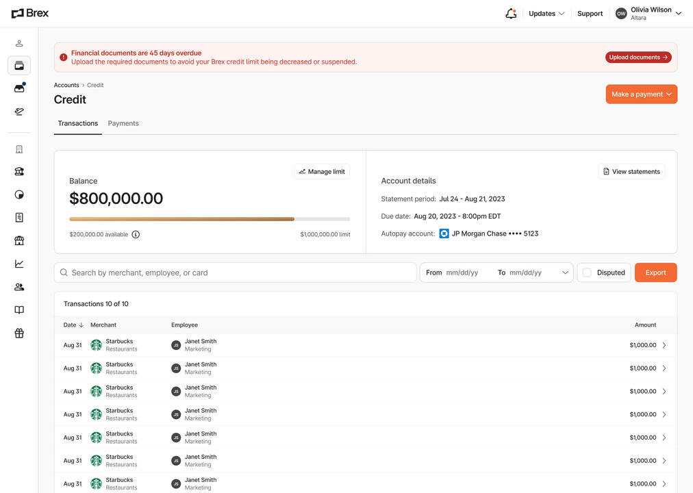 Communicating document status