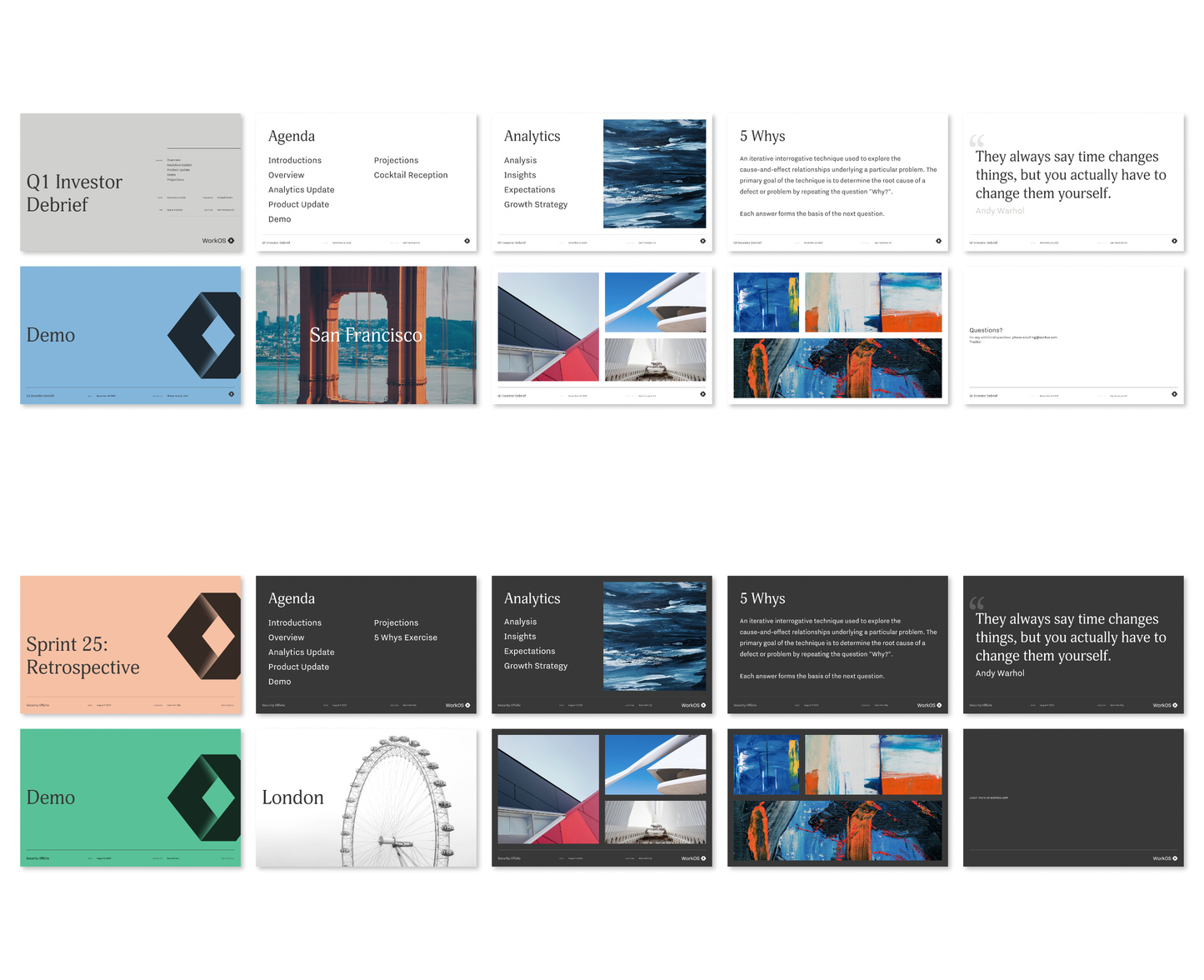 WorkOS deck templates